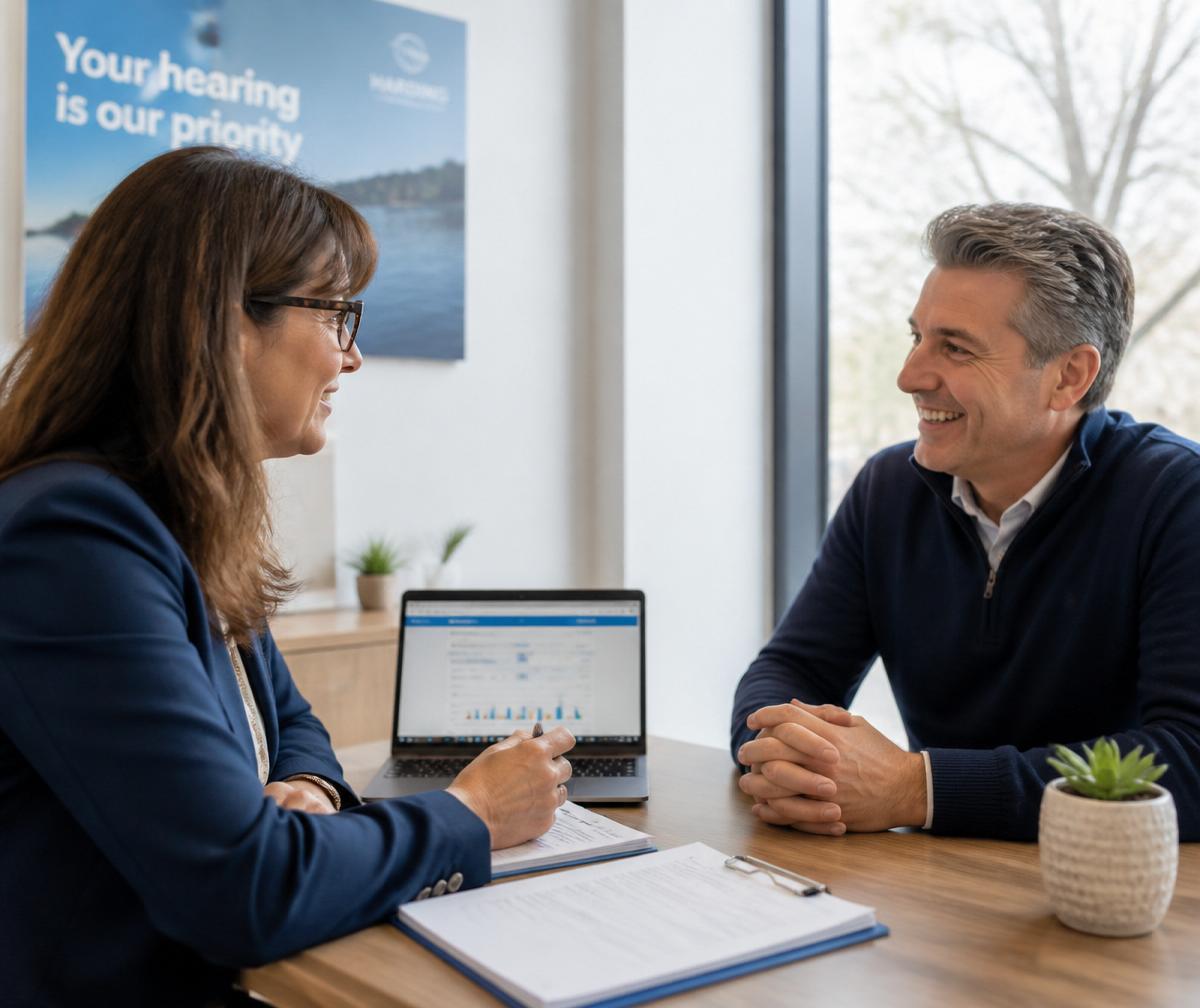 Consultation rassurante pour un bilan auditif